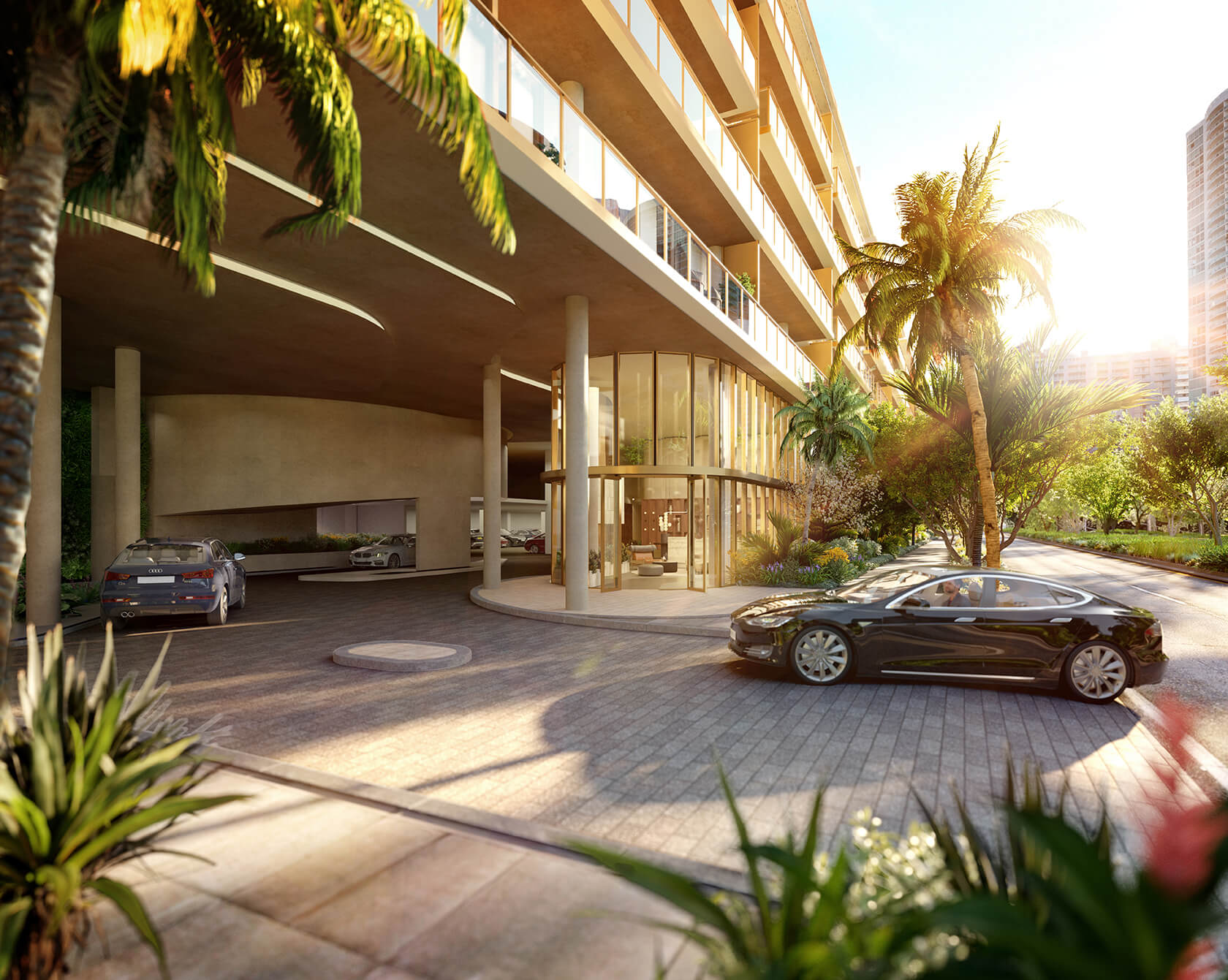 Porte-Cochère & Lobby